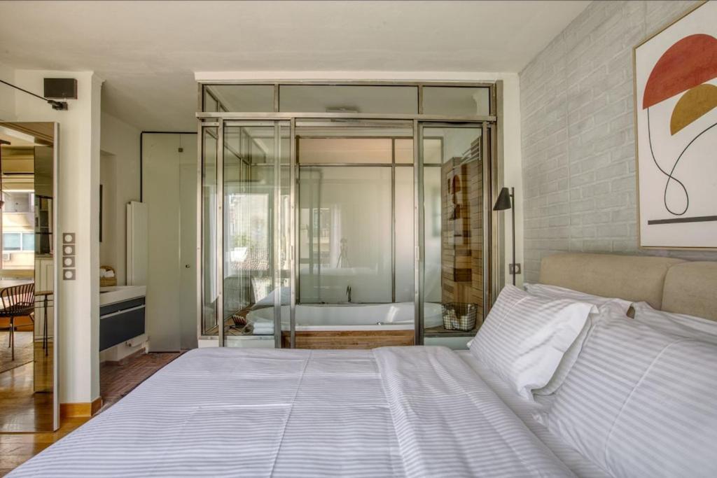 Apartament Sunny Luxury Loft,Stunning Acropolis View, Jacuzzi Ateny Zewnętrze zdjęcie