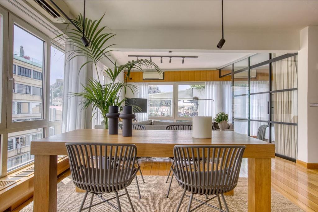 Apartament Sunny Luxury Loft,Stunning Acropolis View, Jacuzzi Ateny Zewnętrze zdjęcie