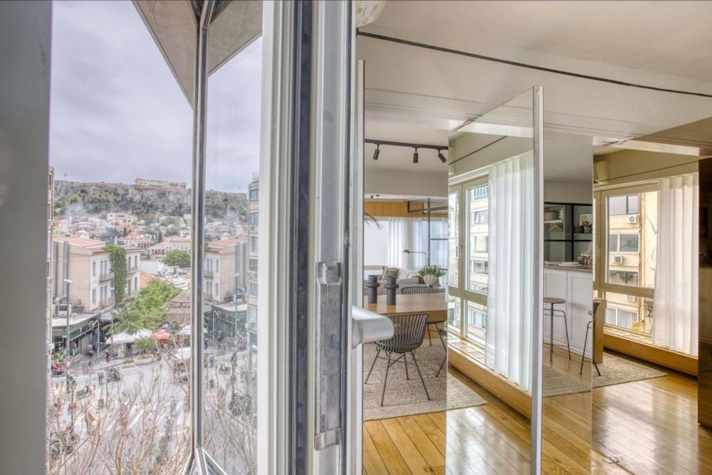 Apartament Sunny Luxury Loft,Stunning Acropolis View, Jacuzzi Ateny Zewnętrze zdjęcie